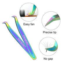 Cargar imagen en el visor de la galería, Pinzas para extensiones VOLUMEN