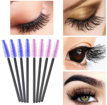 Cargar imagen en el visor de la galería, Cepillos de Pestañas 200 piezas Desechables