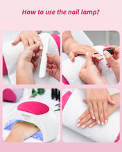 Cargar imagen en el visor de la galería, Lámpara Secado de Uñas, Profesional LED UV