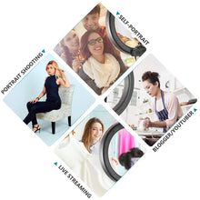 Cargar imagen en el visor de la galería, Aro de Luz LED Regulable Iluminación Kit 48cm Exterior 52W 5500K