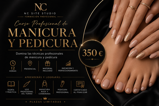 Curso de Manicura y Pedicura Profesional Presencial