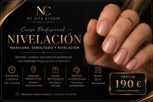 Curso de nivelación de uñas y manicura profesional en Gijón Asturias