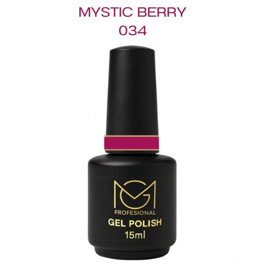 Gel Polish MYSTIC BERRY 034 MG Profesional – esmalte semipermanente 15 ml