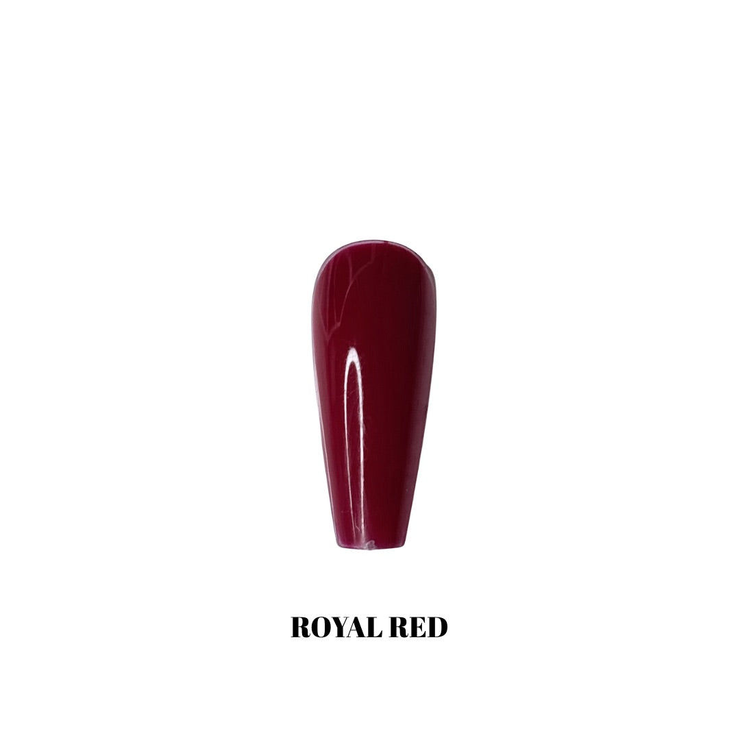 Muestra de color Gel Polish ROYAL RED 023 MG Profesional