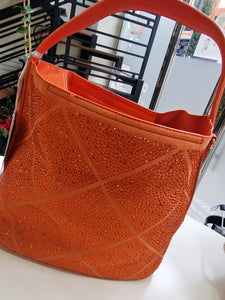 Bolso grande piel y ante