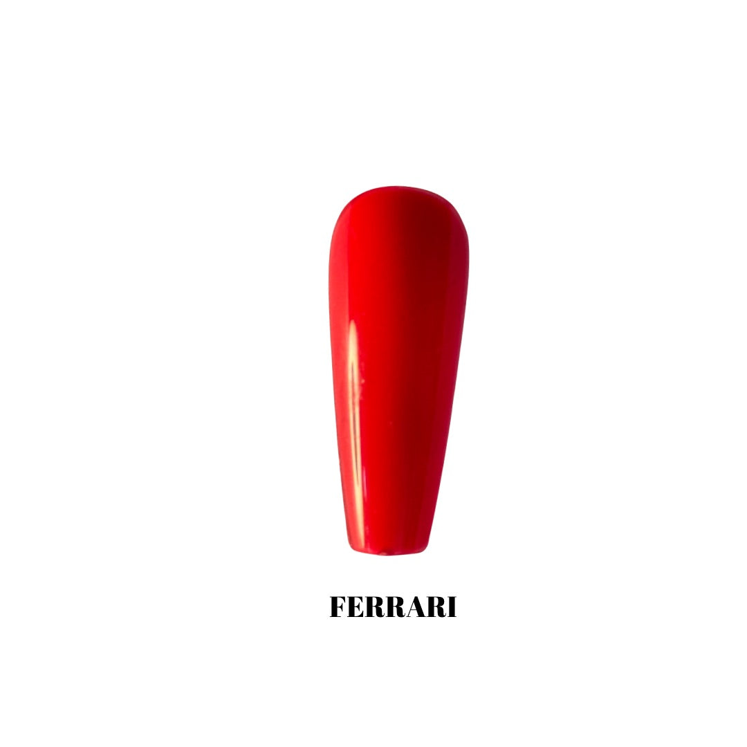 Muestra de color Gel Polish FERRARI 012 MG Profesional