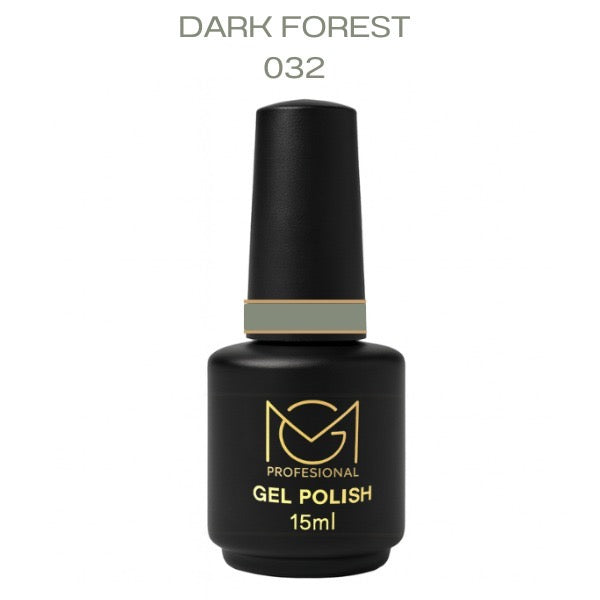 Gel Polish DARK FOREST 032 MG Profesional – esmalte semipermanente 15 ml
