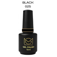 Gel Polish BLACK 025 15 ML