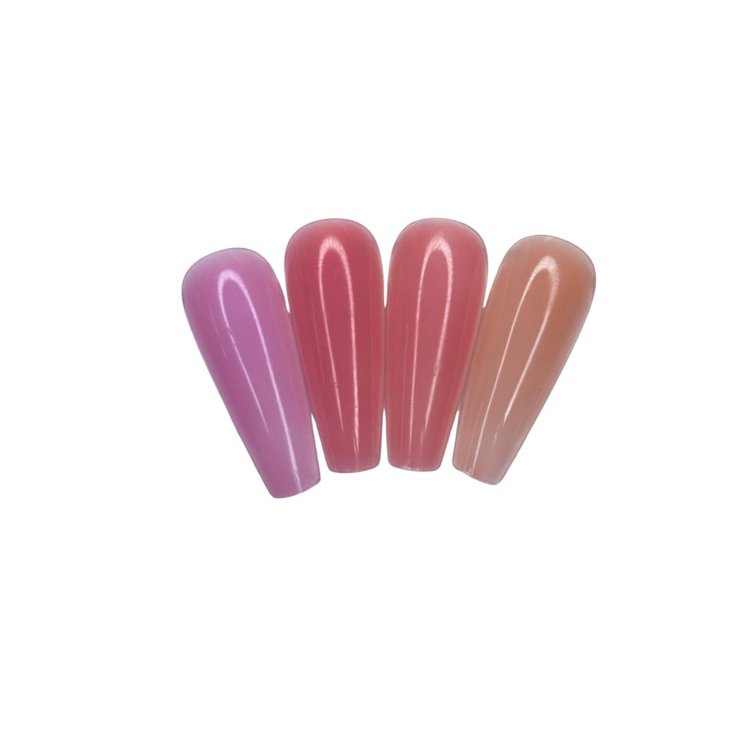 Pack Manicura Francesa Profesional – 8 Gel Polish 15ml | Alta Pigmentación | Normativa Europea